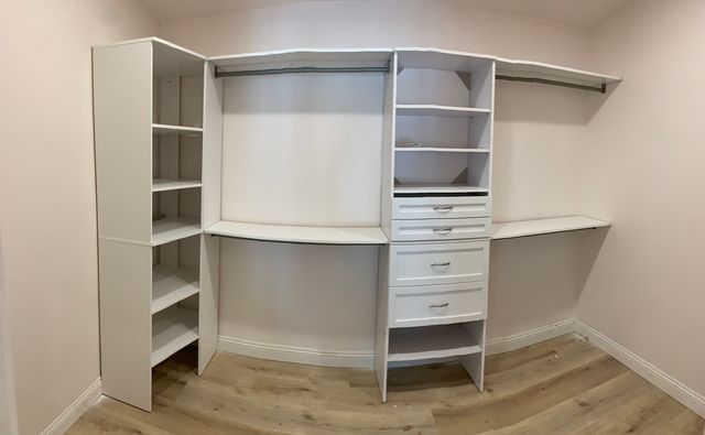 Closet Organizer Installation by Construction Hub in Los Angeles